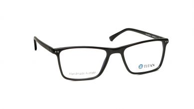 [IndiFit] Black Square Rimmed Eyeglasses (TC1014MFP1L|56)