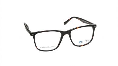 [IndiFit] Brown Square Rimmed Eyeglasses (TC1016MFP2M|53)