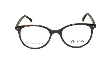 [IndiFit] Brown Round Rimmed Eyeglasses (TC1022WFP1M|51)