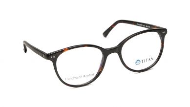 [IndiFit] Brown Round Rimmed Eyeglasses (TC1022WFP1M|51)