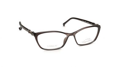 Black Cateye Rimmed Eyeglasses  (TF1119WFC1|52)