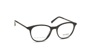 Black Oval Rimmed Eyeglasses (TF1133WFC1|51)
