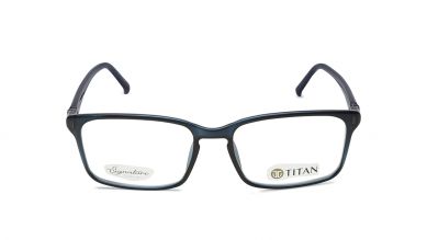 Green Rectangle Men Eyeglasses (TF1152MFC1V|53)