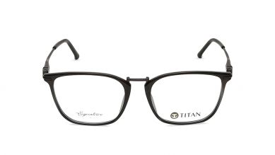 Black Square Rimmed Eyeglasses (TS1027MFC1|53)