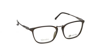 Green Square Rimmed Eyeglasses (TS1027MFC3|53)
