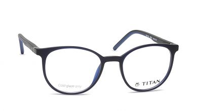 Blue Round Rimmed Eyeglasses (TW1139MFP2|48)